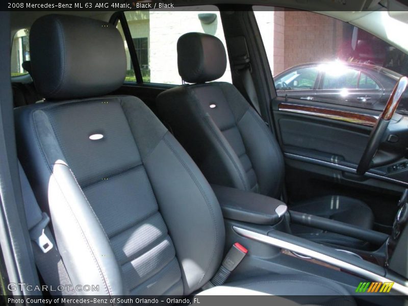 Black / Black 2008 Mercedes-Benz ML 63 AMG 4Matic