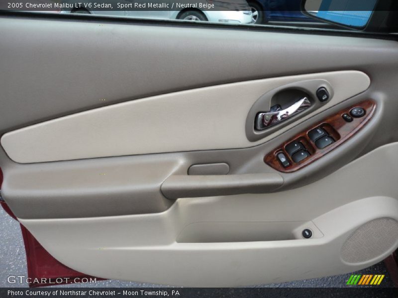 Sport Red Metallic / Neutral Beige 2005 Chevrolet Malibu LT V6 Sedan