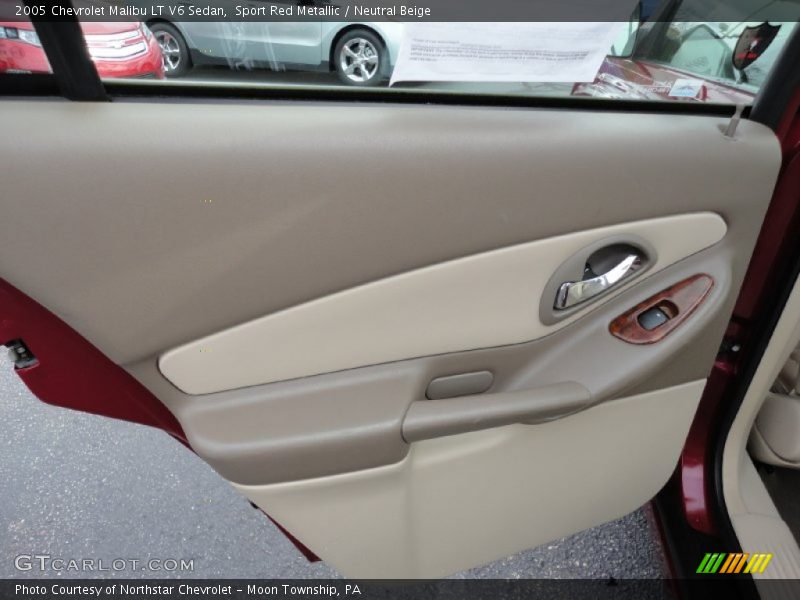 Sport Red Metallic / Neutral Beige 2005 Chevrolet Malibu LT V6 Sedan