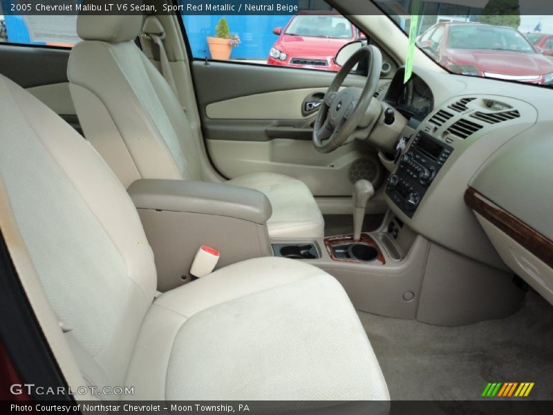Sport Red Metallic / Neutral Beige 2005 Chevrolet Malibu LT V6 Sedan