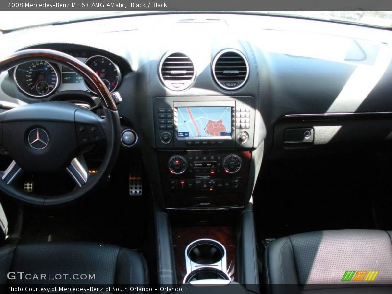 Black / Black 2008 Mercedes-Benz ML 63 AMG 4Matic
