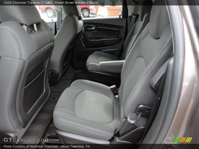 Desert Brown Metallic / Ebony 2009 Chevrolet Traverse LT AWD
