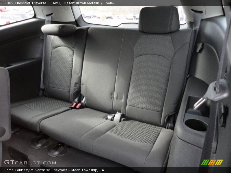 Desert Brown Metallic / Ebony 2009 Chevrolet Traverse LT AWD