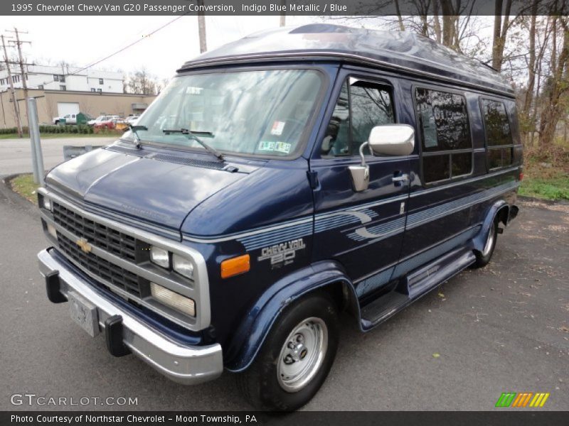 Front 3/4 View of 1995 Chevy Van G20 Passenger Conversion Photo No