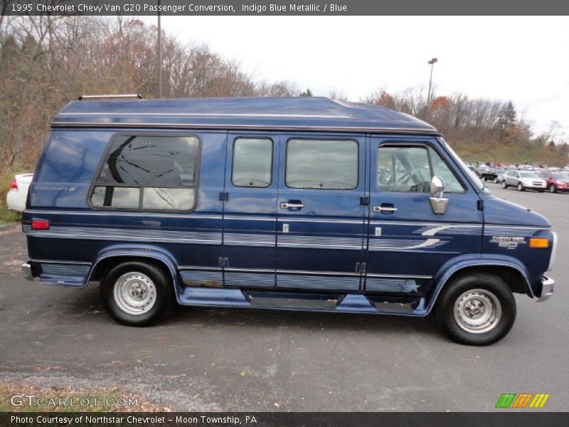  1995 Chevy Van G20 Passenger Conversion Indigo Blue Metallic
