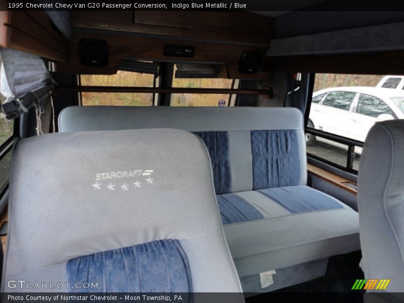  1995 Chevy Van G20 Passenger Conversion Blue Interior