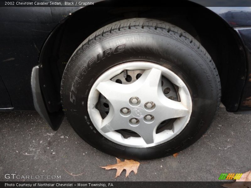 Black / Graphite 2002 Chevrolet Cavalier Sedan