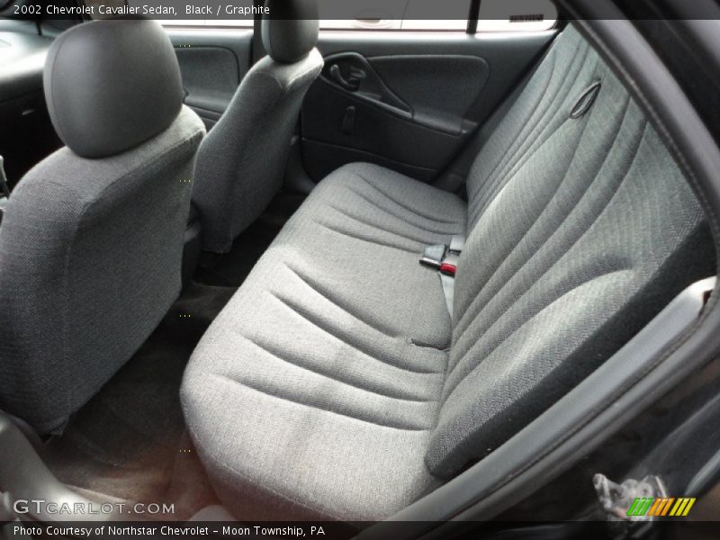 Black / Graphite 2002 Chevrolet Cavalier Sedan