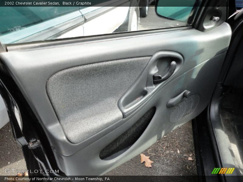 Black / Graphite 2002 Chevrolet Cavalier Sedan