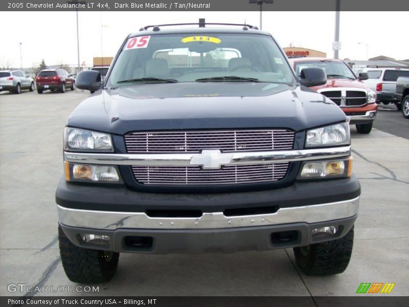Dark Blue Metallic / Tan/Neutral 2005 Chevrolet Avalanche LT 4x4