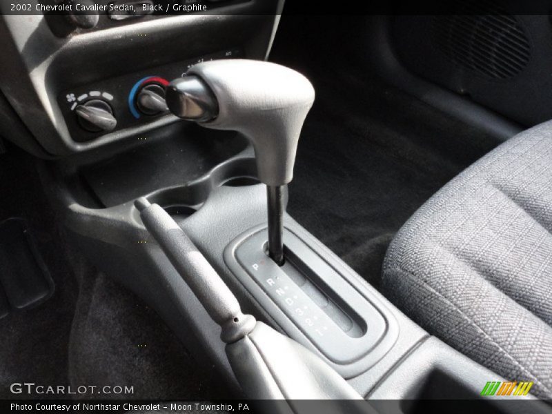 Black / Graphite 2002 Chevrolet Cavalier Sedan