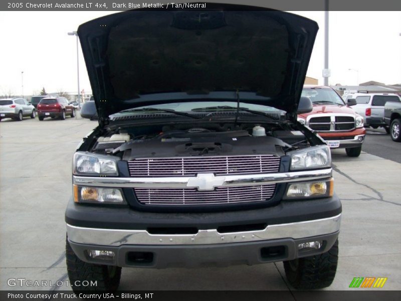 Dark Blue Metallic / Tan/Neutral 2005 Chevrolet Avalanche LT 4x4