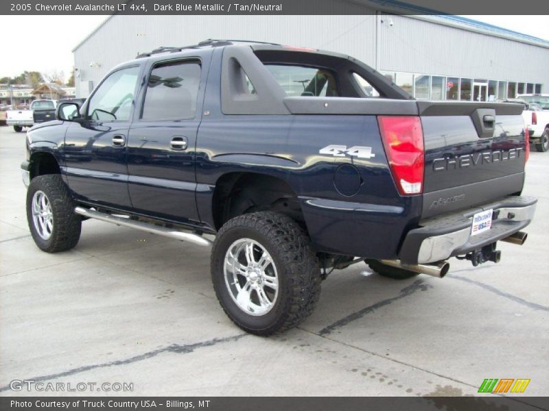 Dark Blue Metallic / Tan/Neutral 2005 Chevrolet Avalanche LT 4x4