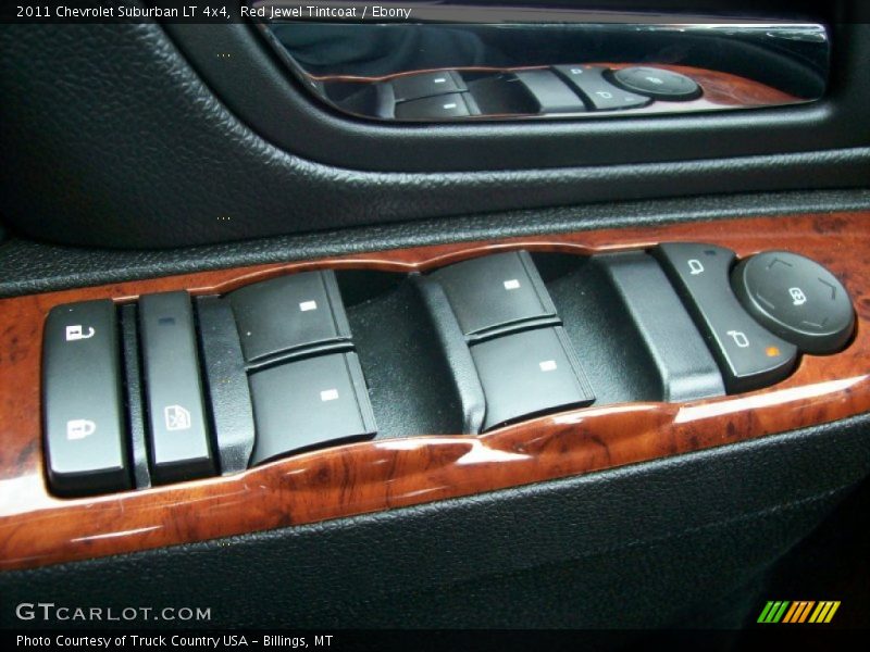 Red Jewel Tintcoat / Ebony 2011 Chevrolet Suburban LT 4x4