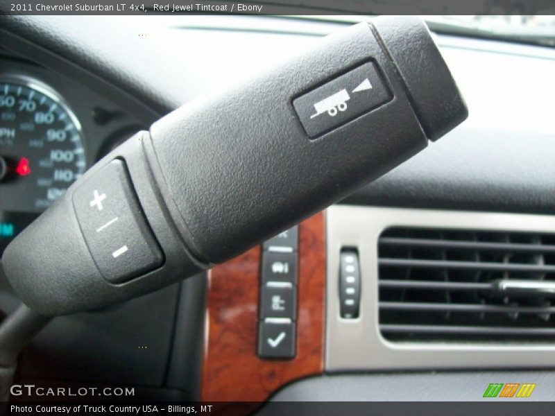 Red Jewel Tintcoat / Ebony 2011 Chevrolet Suburban LT 4x4