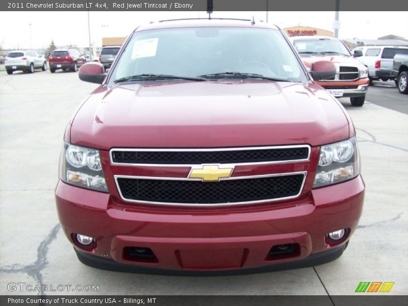 Red Jewel Tintcoat / Ebony 2011 Chevrolet Suburban LT 4x4