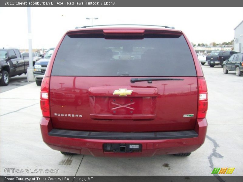 Red Jewel Tintcoat / Ebony 2011 Chevrolet Suburban LT 4x4
