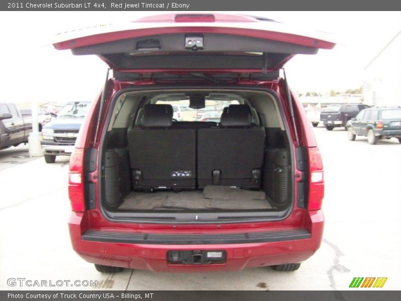 Red Jewel Tintcoat / Ebony 2011 Chevrolet Suburban LT 4x4