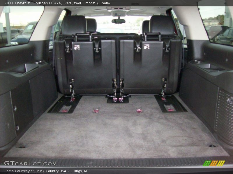 Red Jewel Tintcoat / Ebony 2011 Chevrolet Suburban LT 4x4