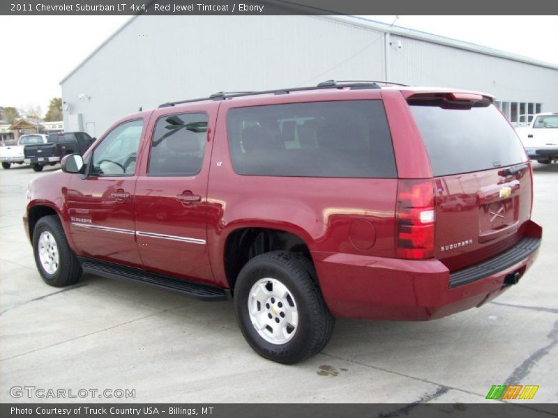 Red Jewel Tintcoat / Ebony 2011 Chevrolet Suburban LT 4x4