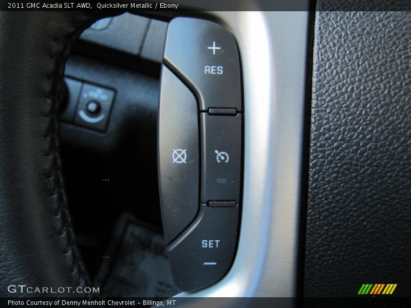Quicksilver Metallic / Ebony 2011 GMC Acadia SLT AWD