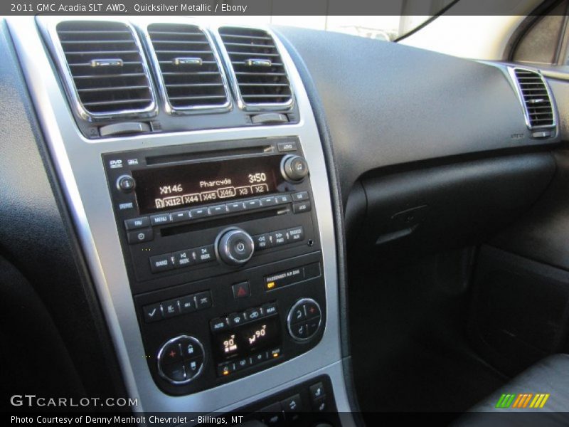 Quicksilver Metallic / Ebony 2011 GMC Acadia SLT AWD