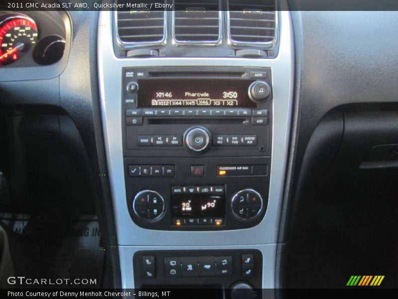 Quicksilver Metallic / Ebony 2011 GMC Acadia SLT AWD