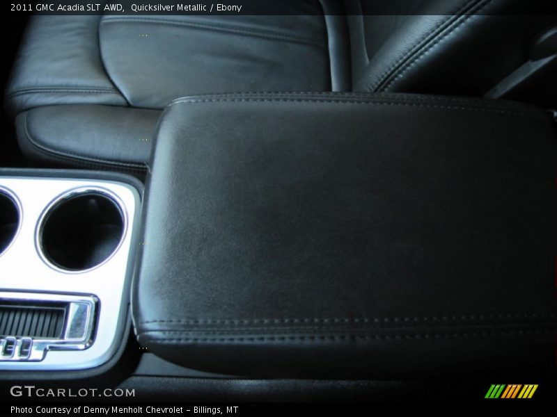 Quicksilver Metallic / Ebony 2011 GMC Acadia SLT AWD