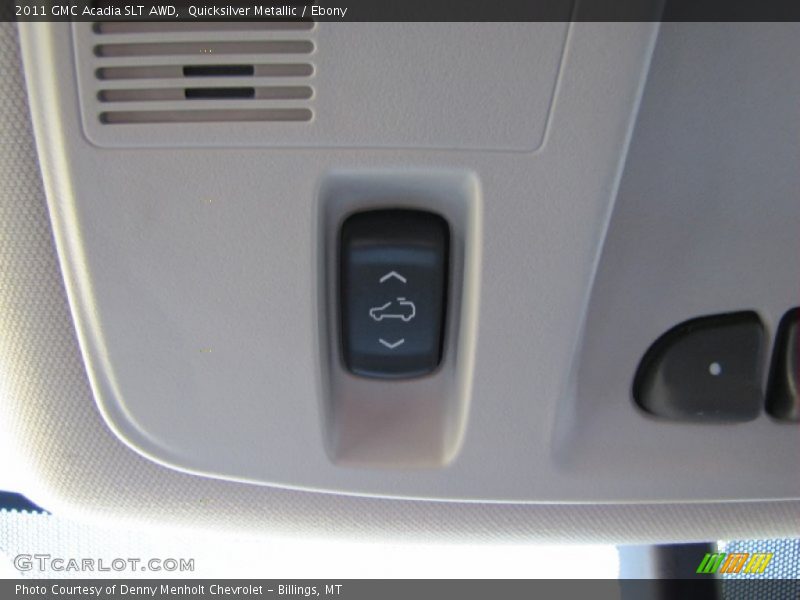 Quicksilver Metallic / Ebony 2011 GMC Acadia SLT AWD