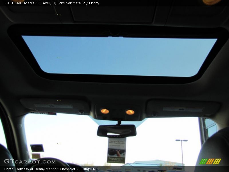 Quicksilver Metallic / Ebony 2011 GMC Acadia SLT AWD