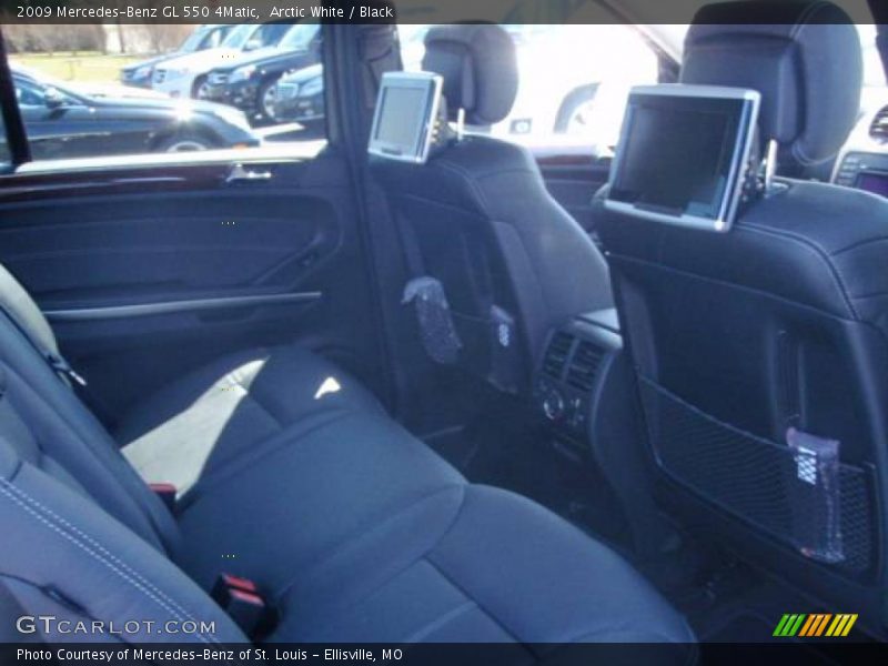 Arctic White / Black 2009 Mercedes-Benz GL 550 4Matic