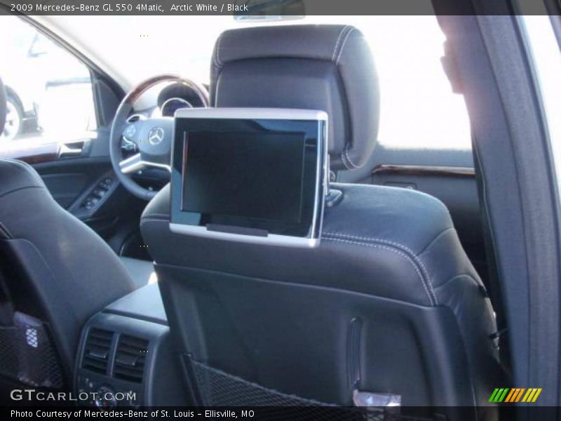 Arctic White / Black 2009 Mercedes-Benz GL 550 4Matic