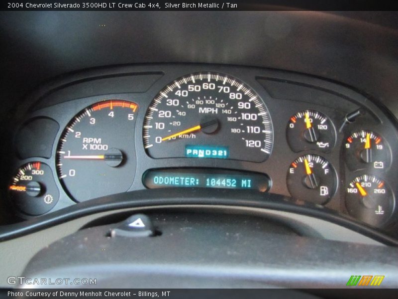  2004 Silverado 3500HD LT Crew Cab 4x4 LT Crew Cab 4x4 Gauges