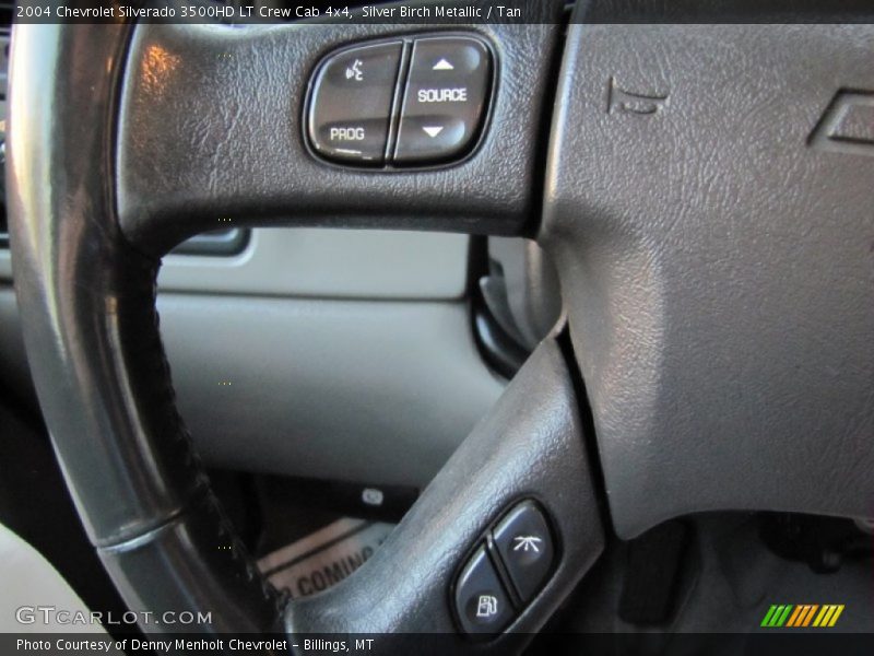 Silver Birch Metallic / Tan 2004 Chevrolet Silverado 3500HD LT Crew Cab 4x4