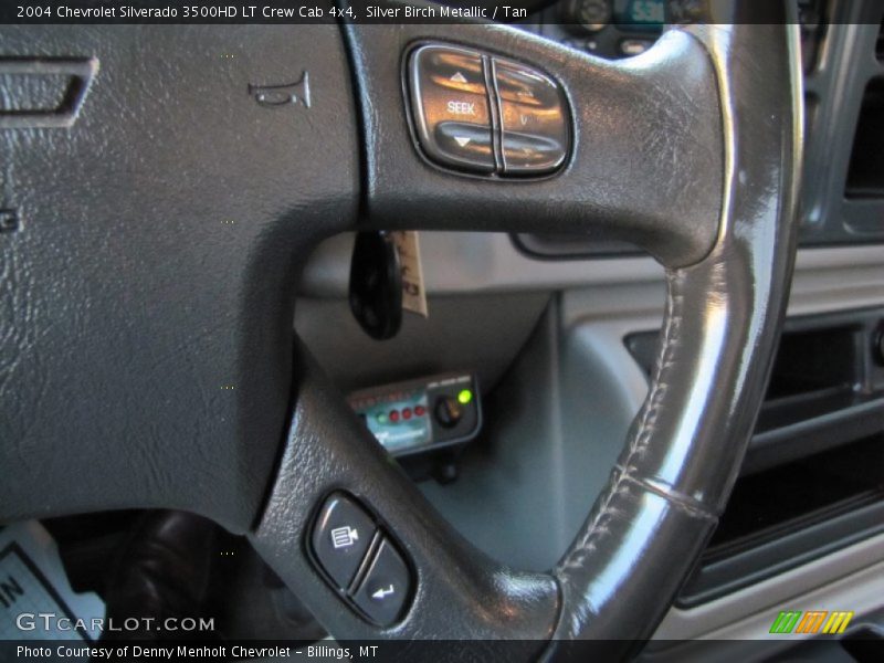 Silver Birch Metallic / Tan 2004 Chevrolet Silverado 3500HD LT Crew Cab 4x4