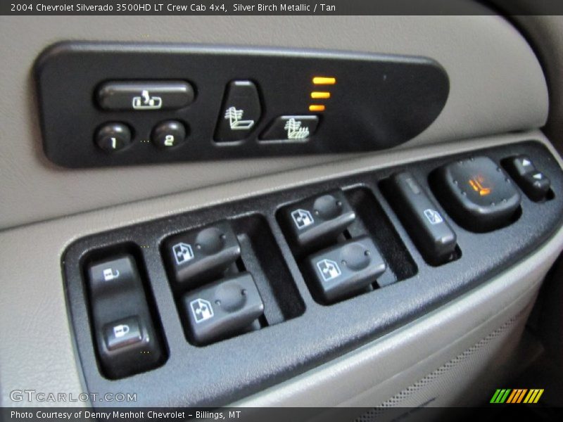 Controls of 2004 Silverado 3500HD LT Crew Cab 4x4