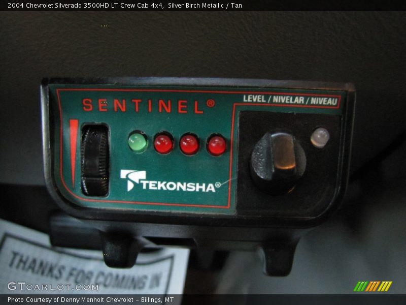 Silver Birch Metallic / Tan 2004 Chevrolet Silverado 3500HD LT Crew Cab 4x4