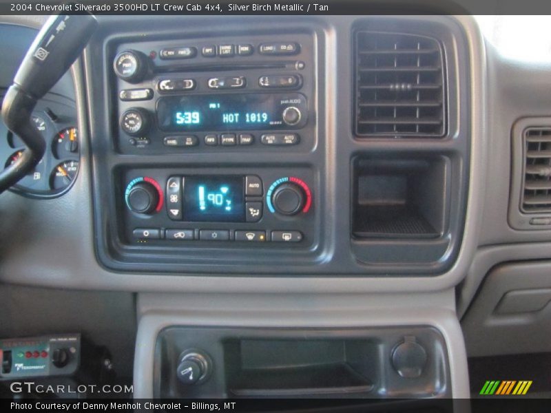 Silver Birch Metallic / Tan 2004 Chevrolet Silverado 3500HD LT Crew Cab 4x4