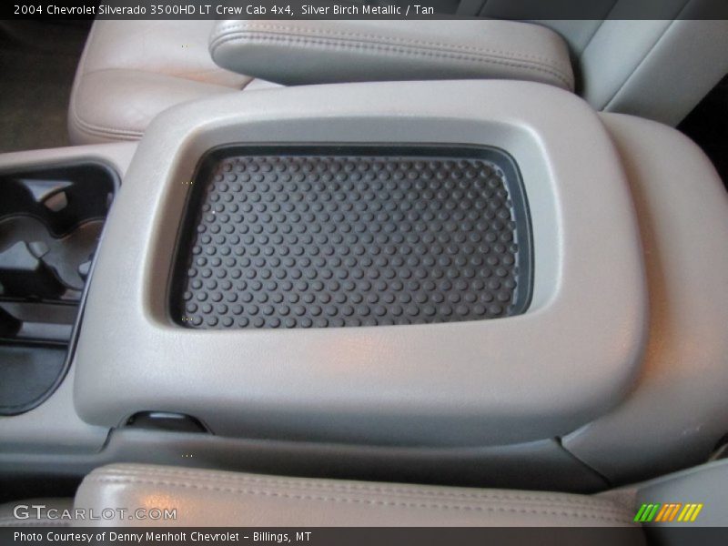 Silver Birch Metallic / Tan 2004 Chevrolet Silverado 3500HD LT Crew Cab 4x4