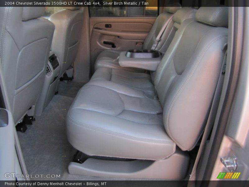 Silver Birch Metallic / Tan 2004 Chevrolet Silverado 3500HD LT Crew Cab 4x4
