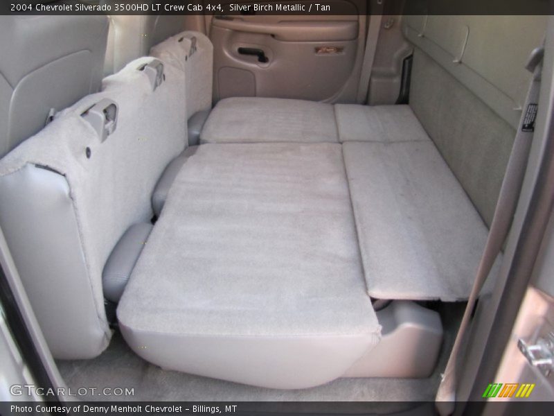 Silver Birch Metallic / Tan 2004 Chevrolet Silverado 3500HD LT Crew Cab 4x4