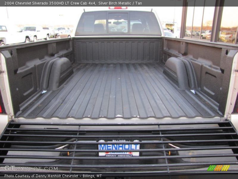 Silver Birch Metallic / Tan 2004 Chevrolet Silverado 3500HD LT Crew Cab 4x4
