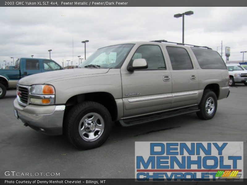 Pewter Metallic / Pewter/Dark Pewter 2003 GMC Yukon XL SLT 4x4