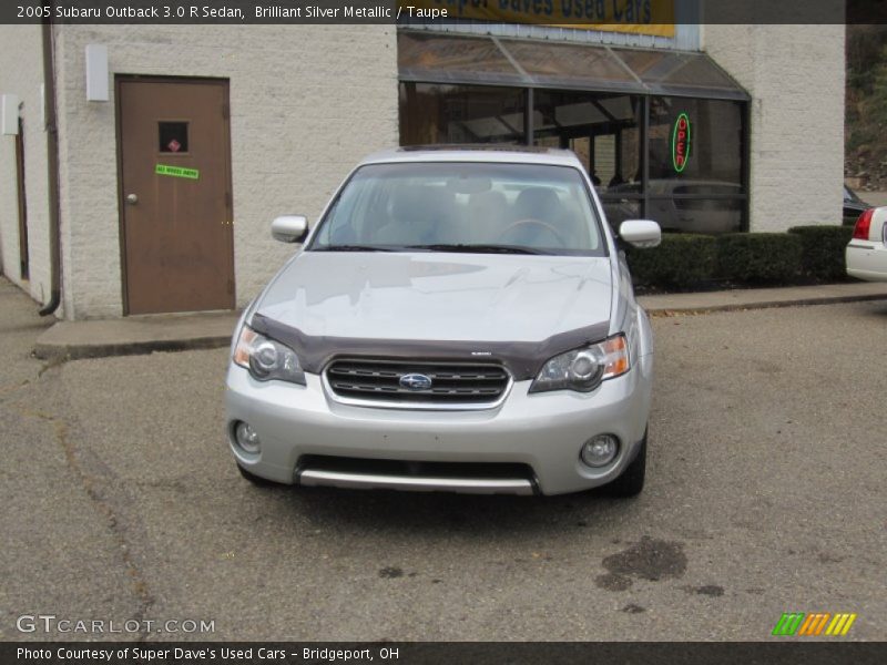 Brilliant Silver Metallic / Taupe 2005 Subaru Outback 3.0 R Sedan