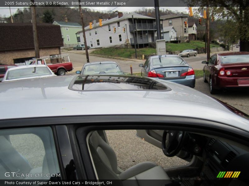 Brilliant Silver Metallic / Taupe 2005 Subaru Outback 3.0 R Sedan