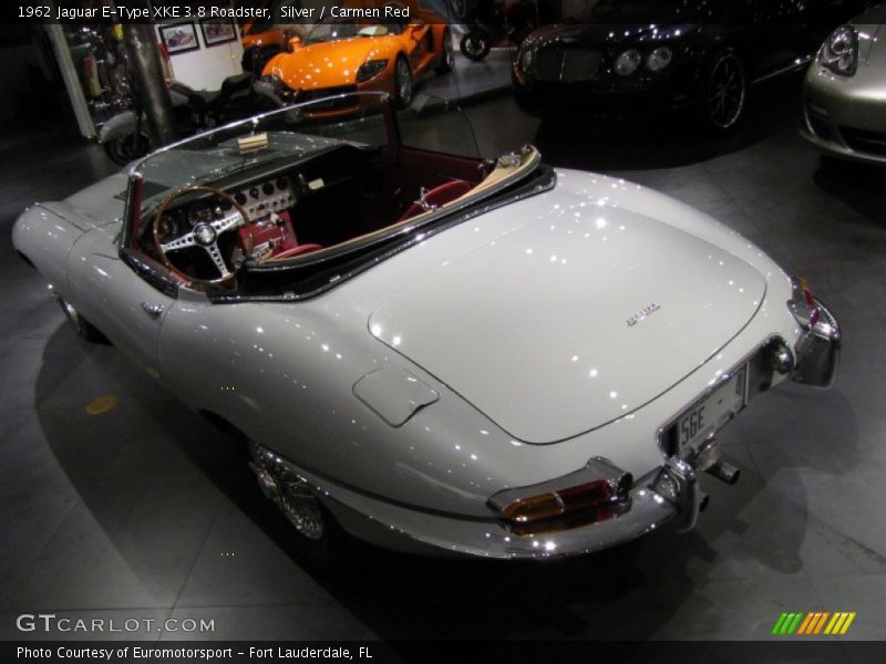  1962 E-Type XKE 3.8 Roadster Silver