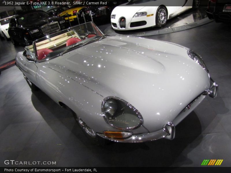  1962 E-Type XKE 3.8 Roadster Silver