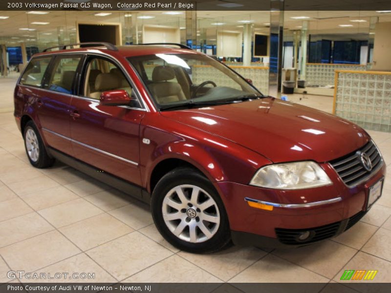 Colorado Red Pearl / Beige 2003 Volkswagen Passat GLS Wagon