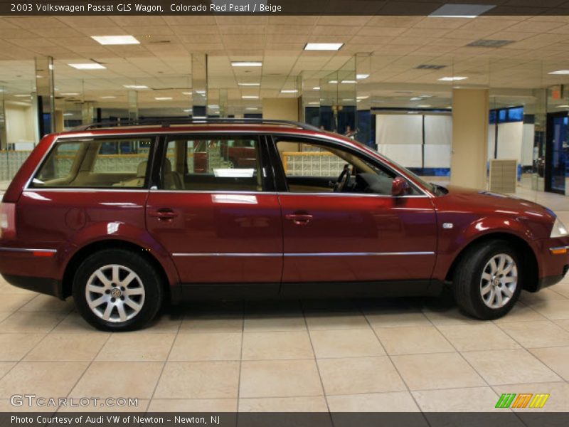 Colorado Red Pearl / Beige 2003 Volkswagen Passat GLS Wagon