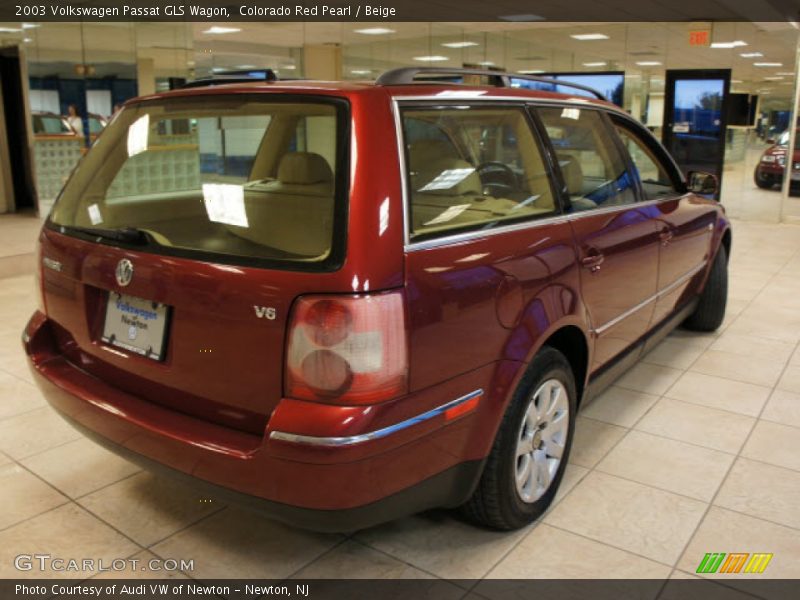Colorado Red Pearl / Beige 2003 Volkswagen Passat GLS Wagon